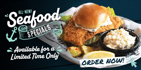 Seafood Specials Banner