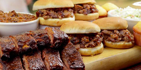 BBQ Meat, BBQ burgers and chili