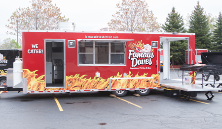 Catering Company Strongsville OH - Famous Dave's - catering-battle-wagon